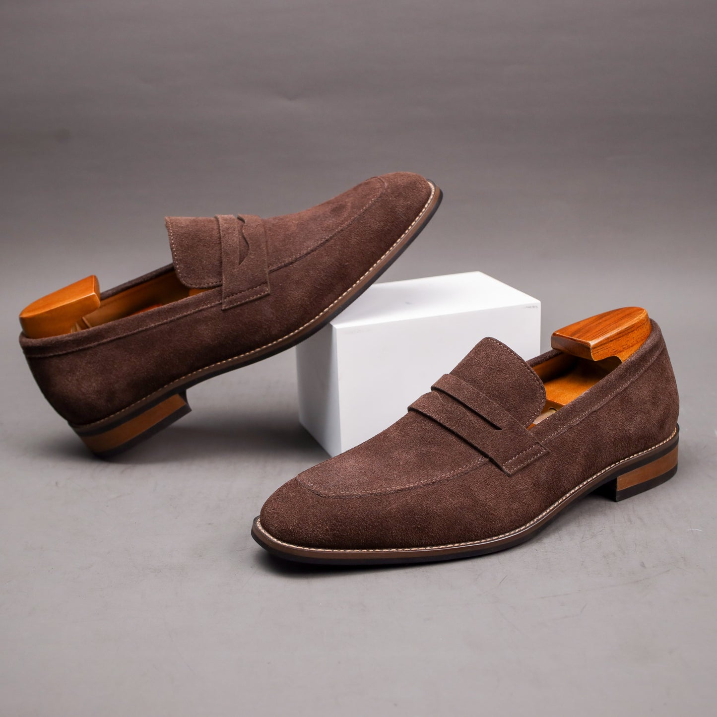 Bonnet™ | Mocassins Classiques en Daim