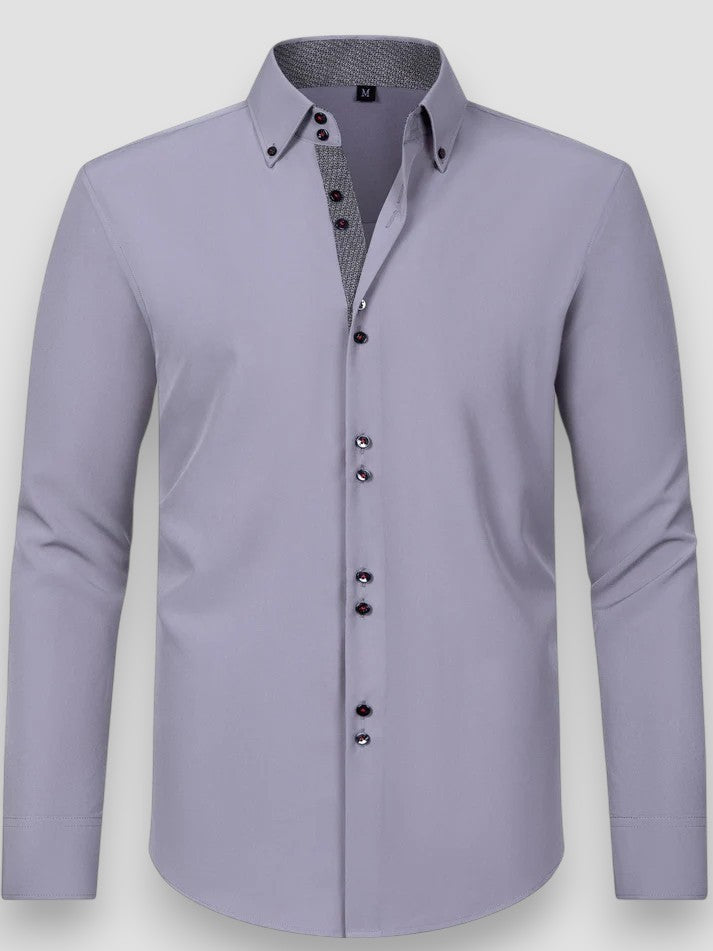 Michel™ | Chemise Soignée à Boutonnage