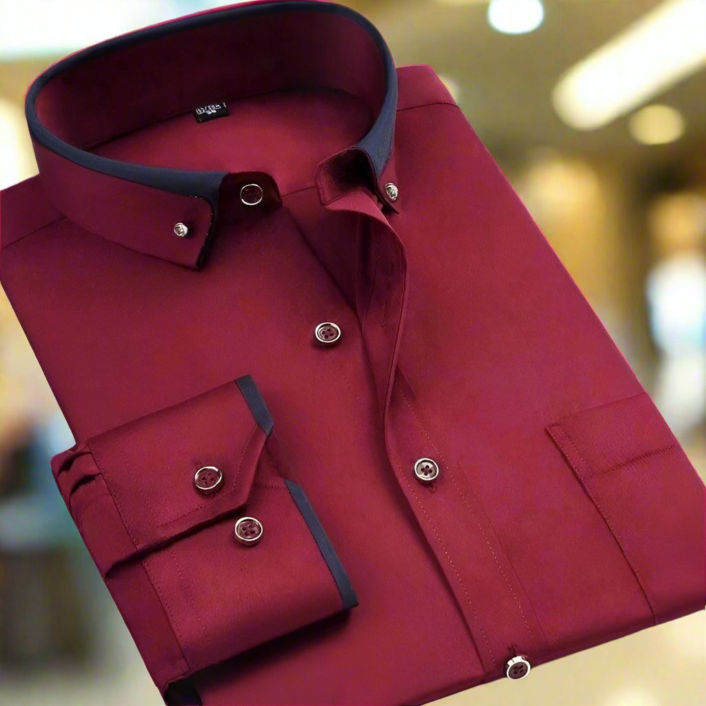 Jean™ | Chemise Classique à Manches Longues