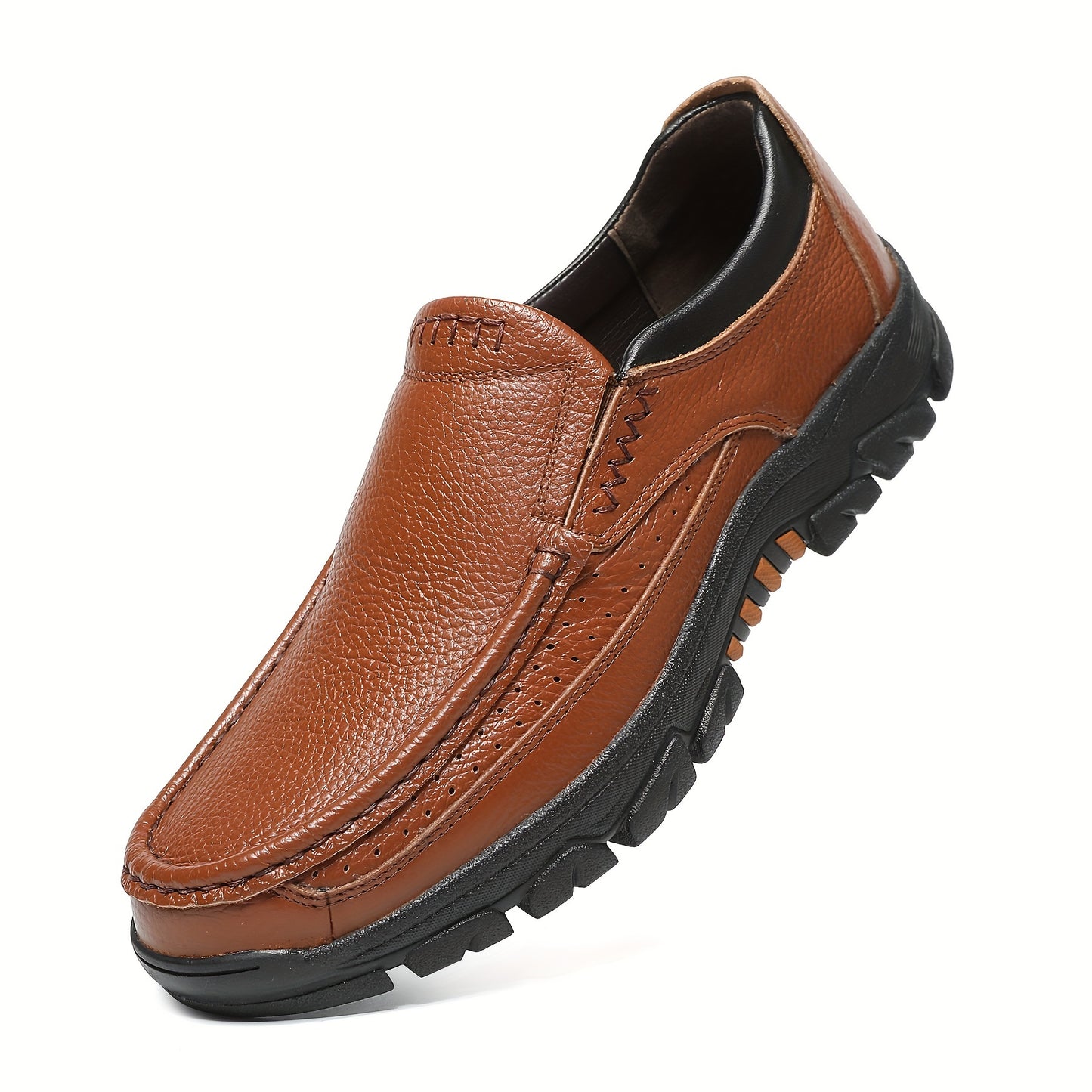 Alain™ | Chaussures en Cuir à Enfiler