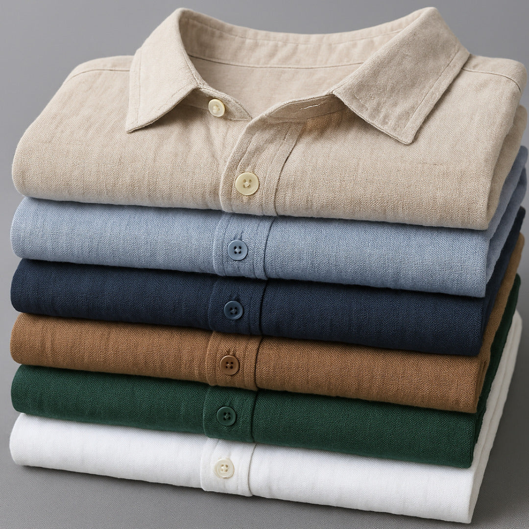 René™ | Chemise Classique en Lin