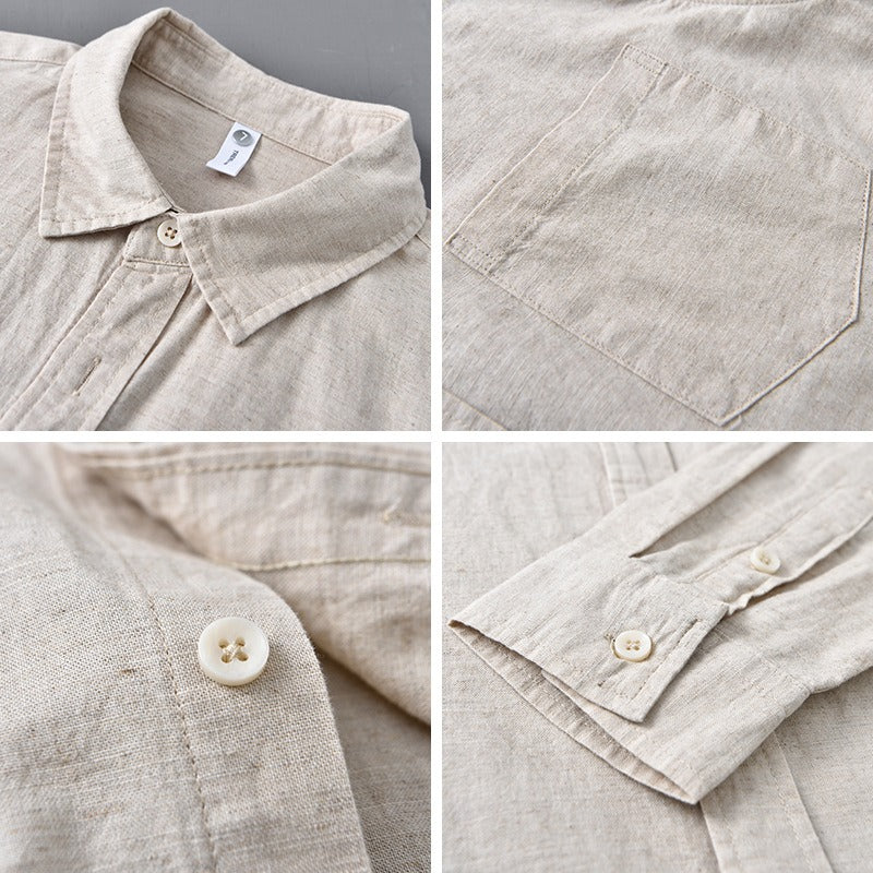 René™ | Chemise Classique en Lin