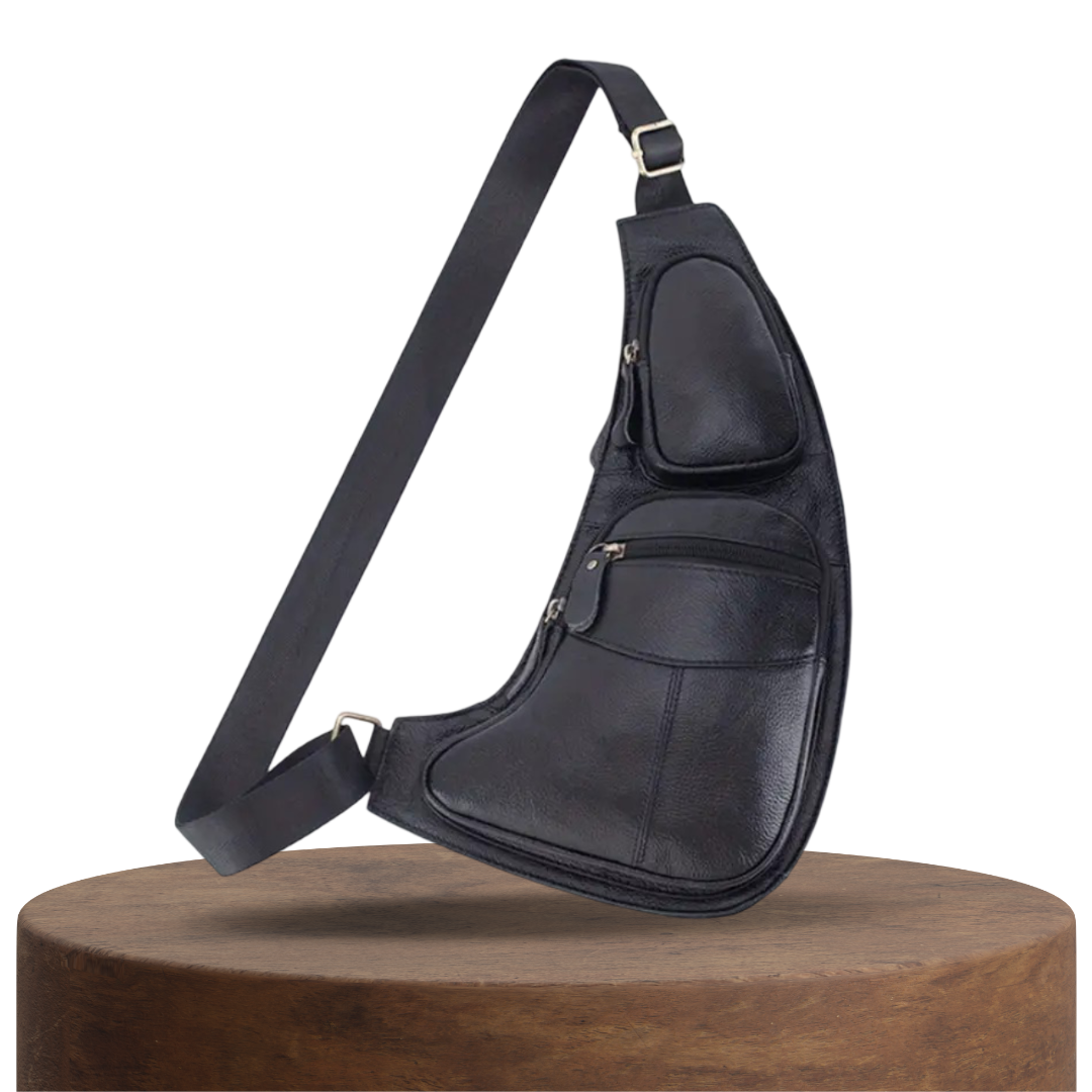 Camille | Sac bandoulière en cuir léger et mains-libres