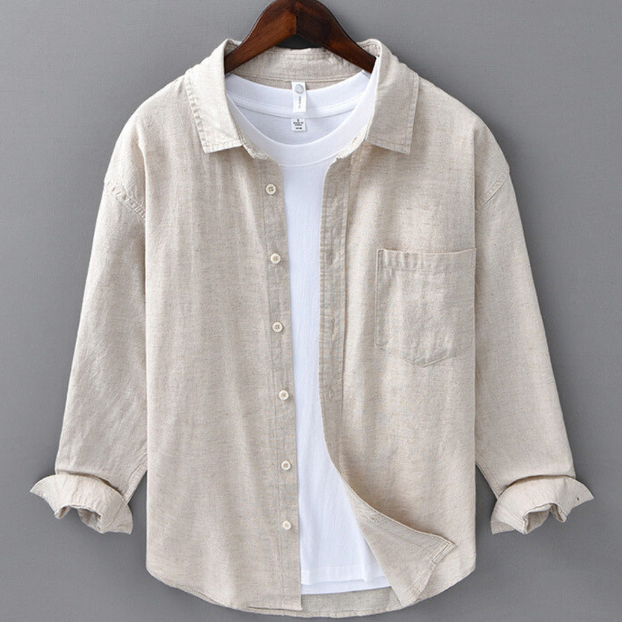 René™ | Chemise Classique en Lin