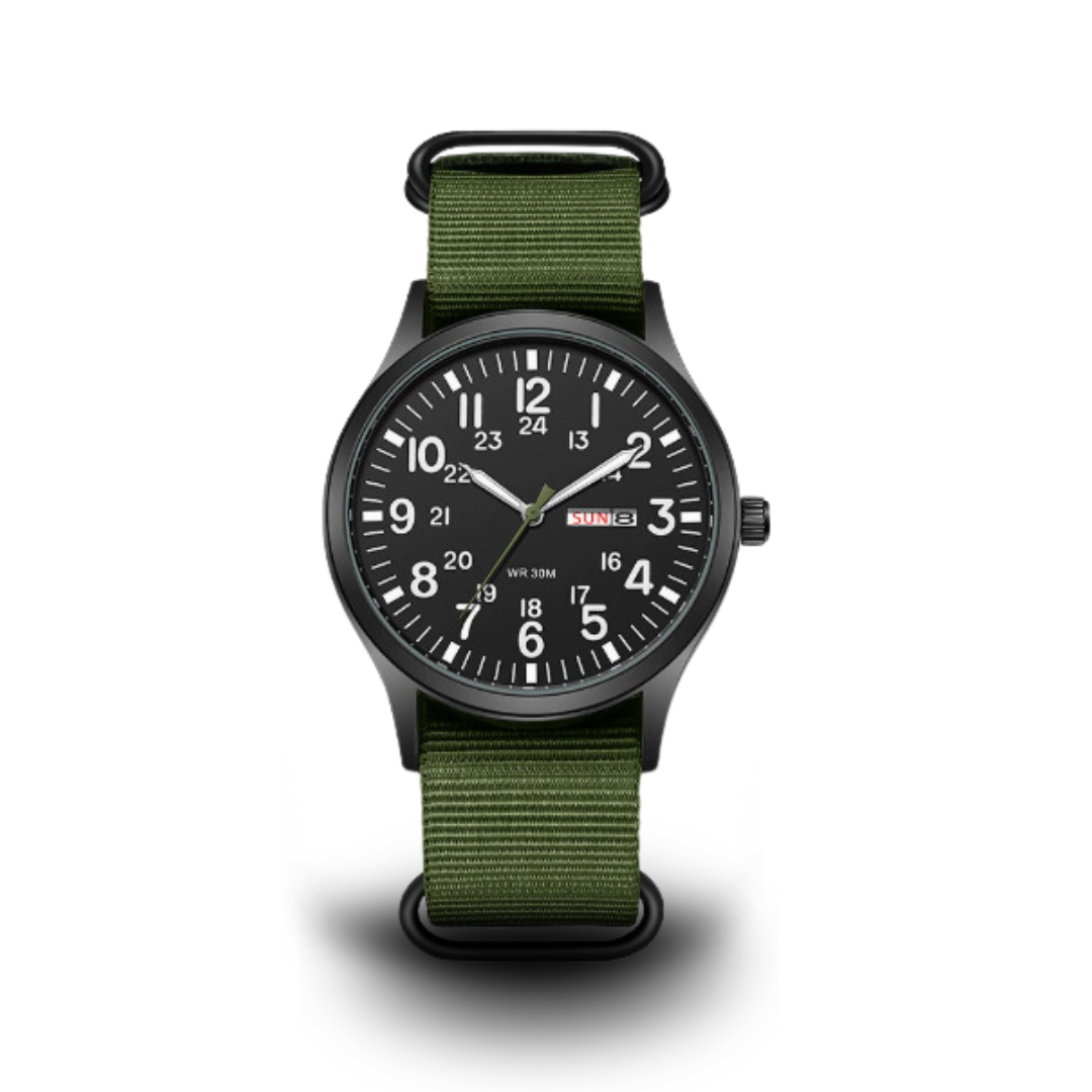 Chez Monsieur™ | Montre militaire robuste