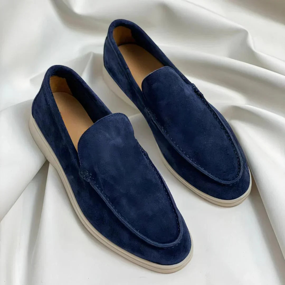 Laurent™ | Mocassins en daim élégants
