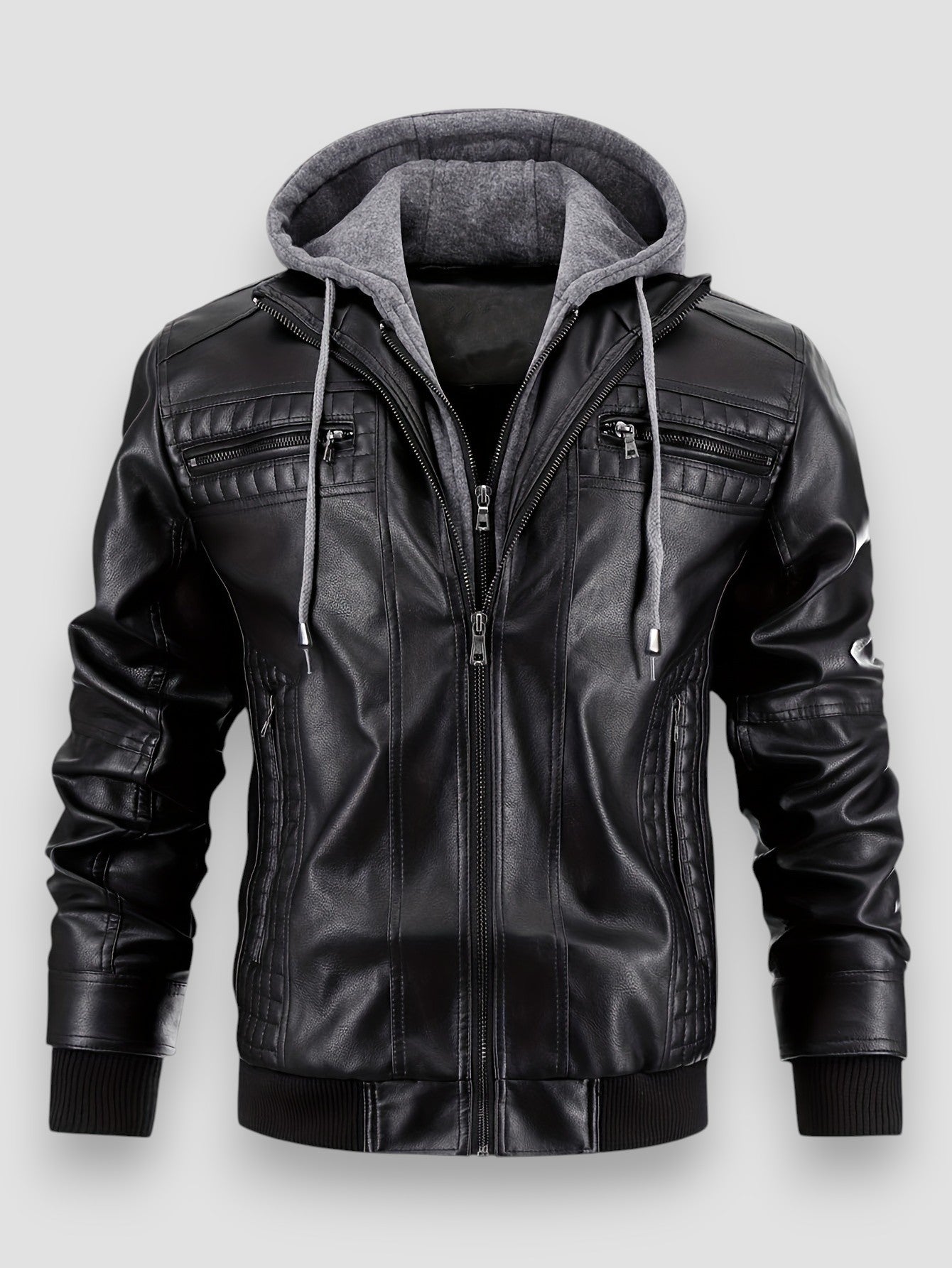 Bruno™ | Blouson bomber rétro biker