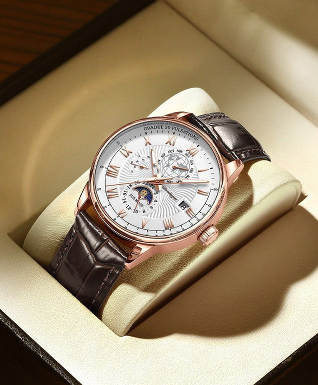 Bastien™ | Montre Quartz Légère