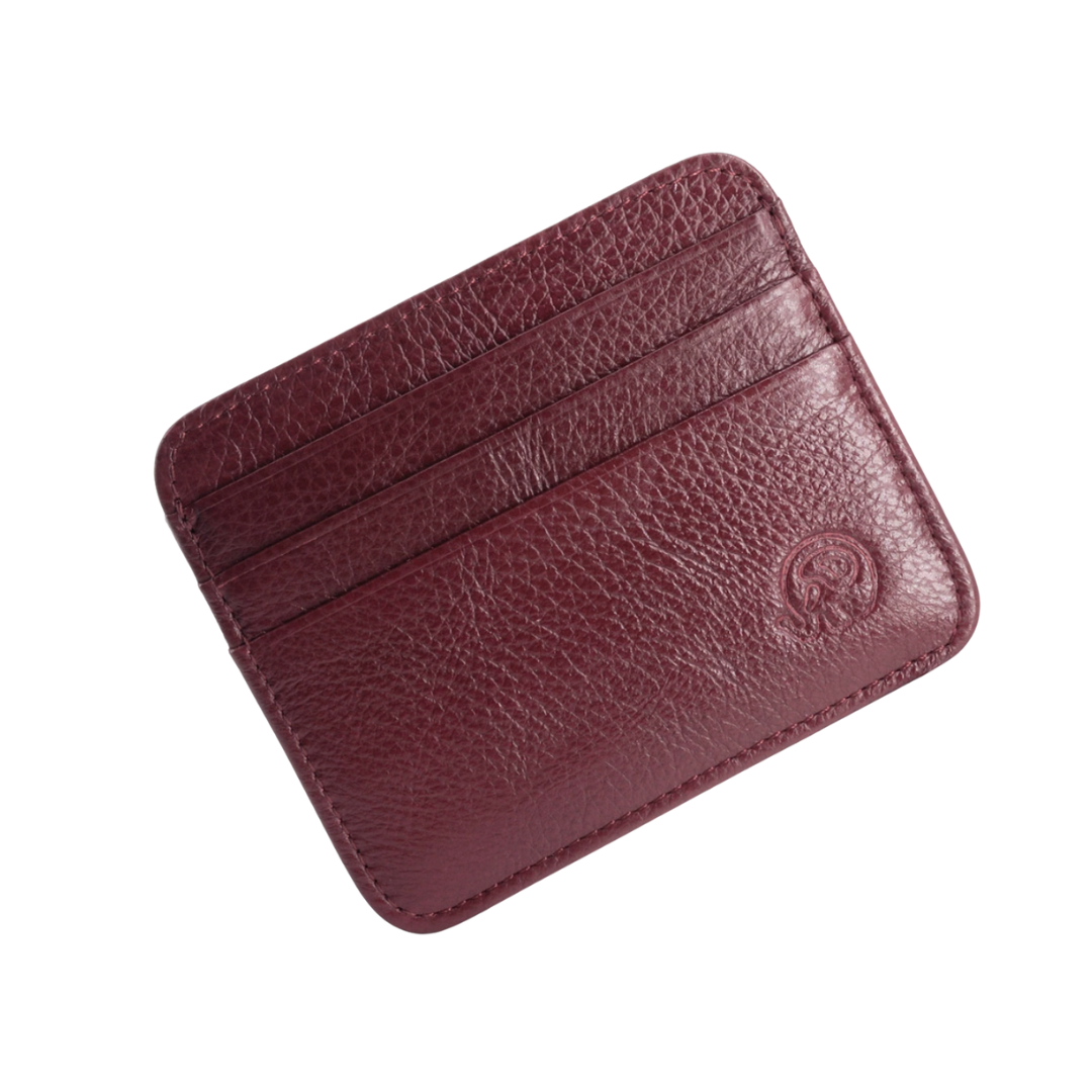 Théodore | Portefeuille fin en cuir véritable