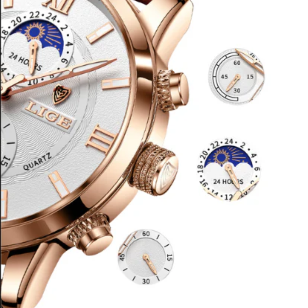 Florence™ | Montre Classique – Style Raffiné & Fonction Imperméable