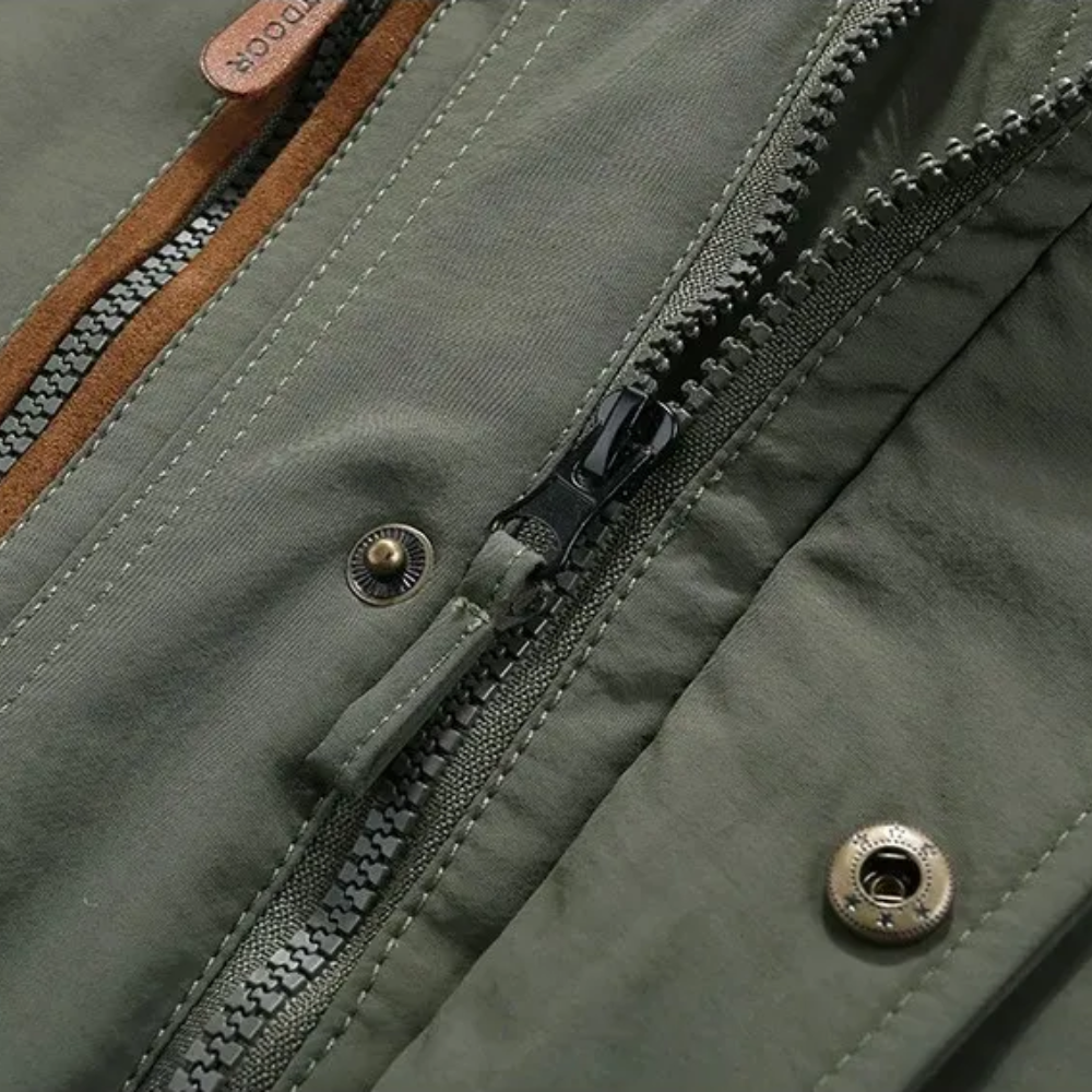 Rousseau™ | Élégant Manteau d'Hiver Matelassé