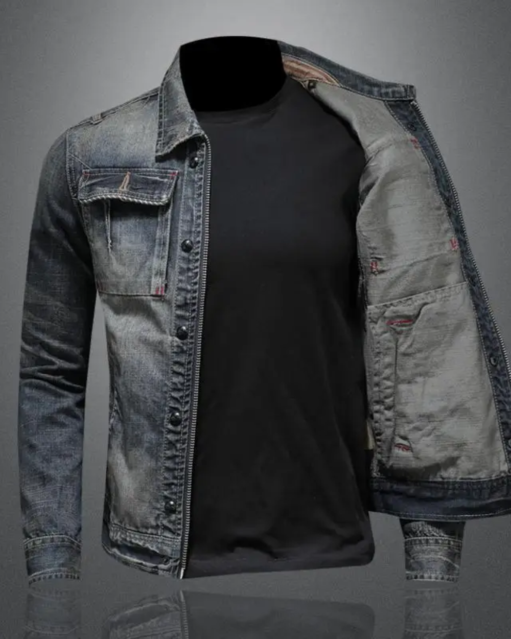 Christian™ | Veste en jean classique