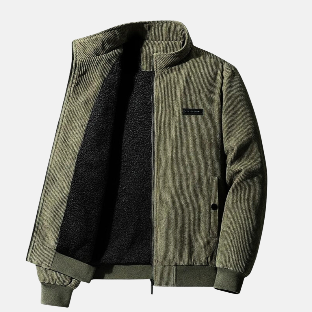 Quentin™ | Veste en Velours Côtelé Intemporelle