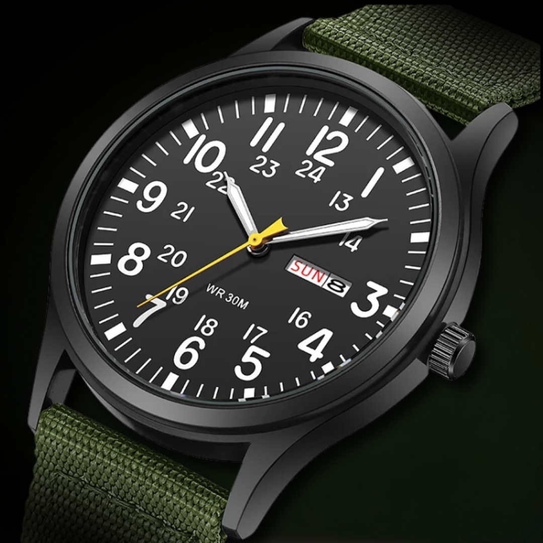 Chez Monsieur™ | Montre militaire robuste