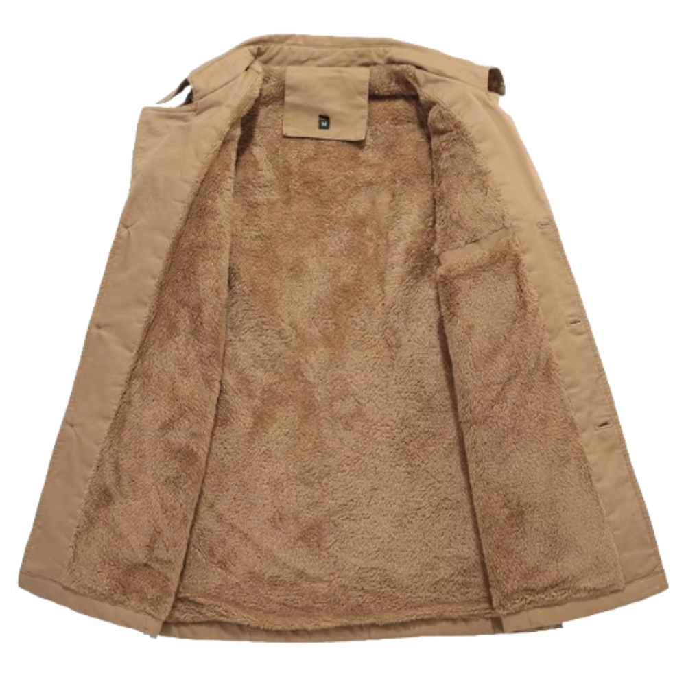 Lemoine™ | Trench-coat élégant matelassé