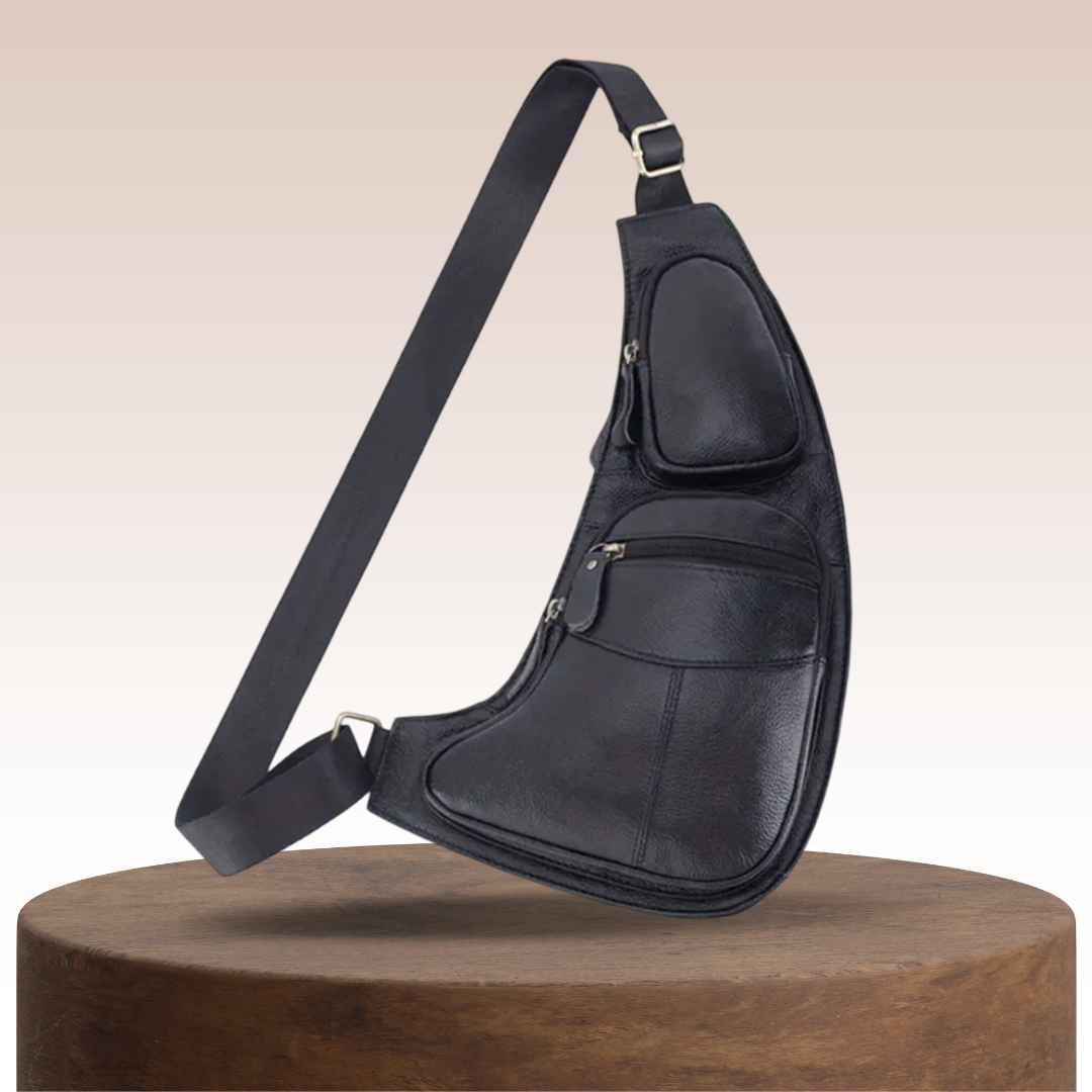 Camille | Sac bandoulière en cuir léger et mains-libres
