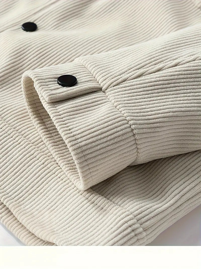 Bonnet™ | Veste en Côtelé Élégante