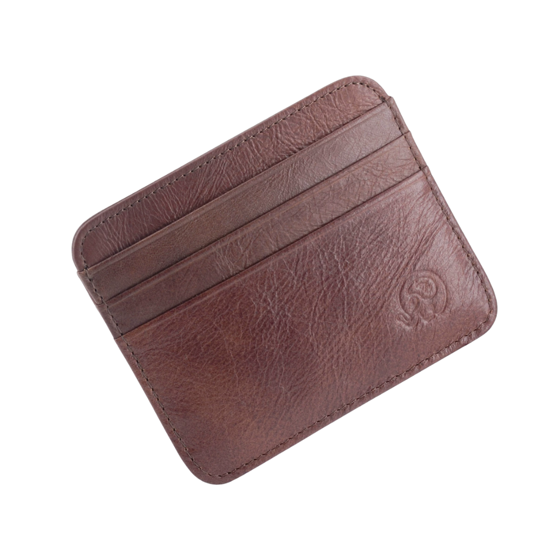 Théodore | Portefeuille fin en cuir véritable