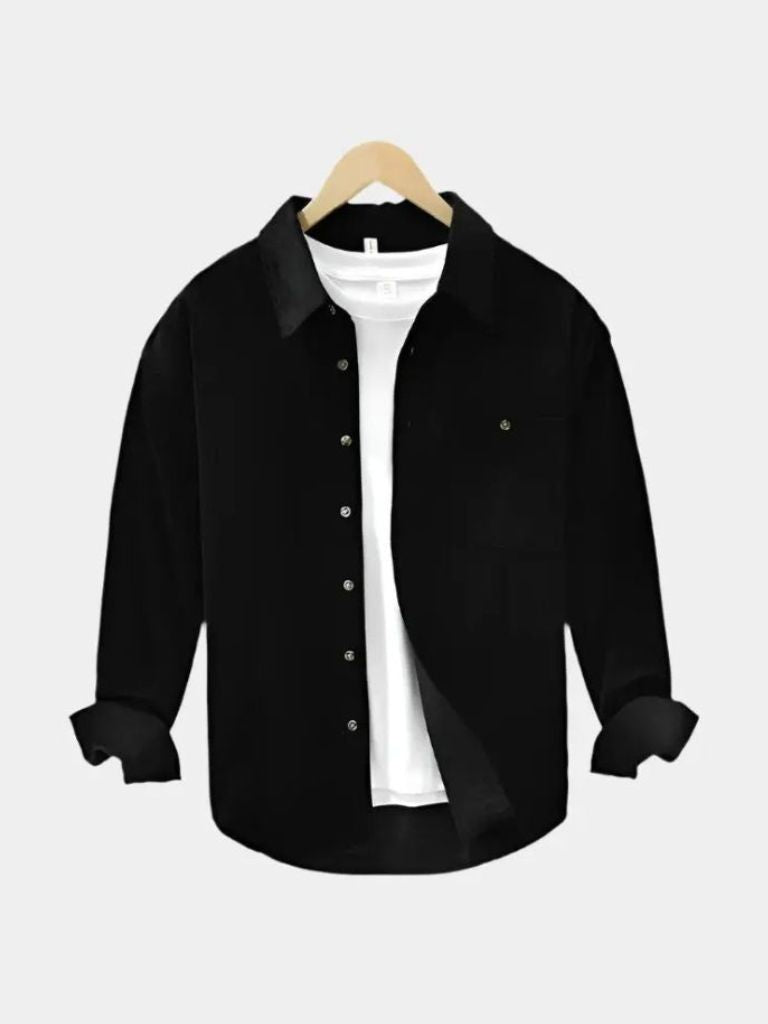 Eugène™ | Chemise en velours côtelé décontractée
