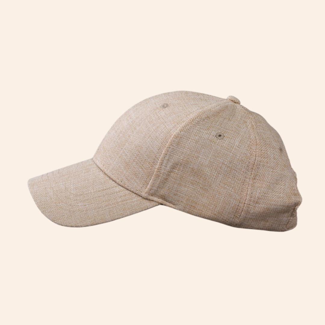 Chez Monsieur™ | Casquette en Lin – Légèreté & Style Intemporel