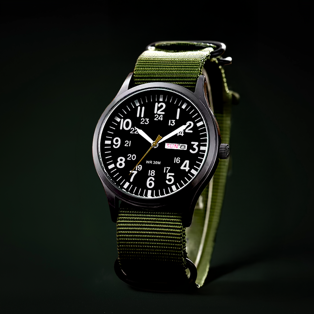 Chez Monsieur™ | Montre militaire robuste