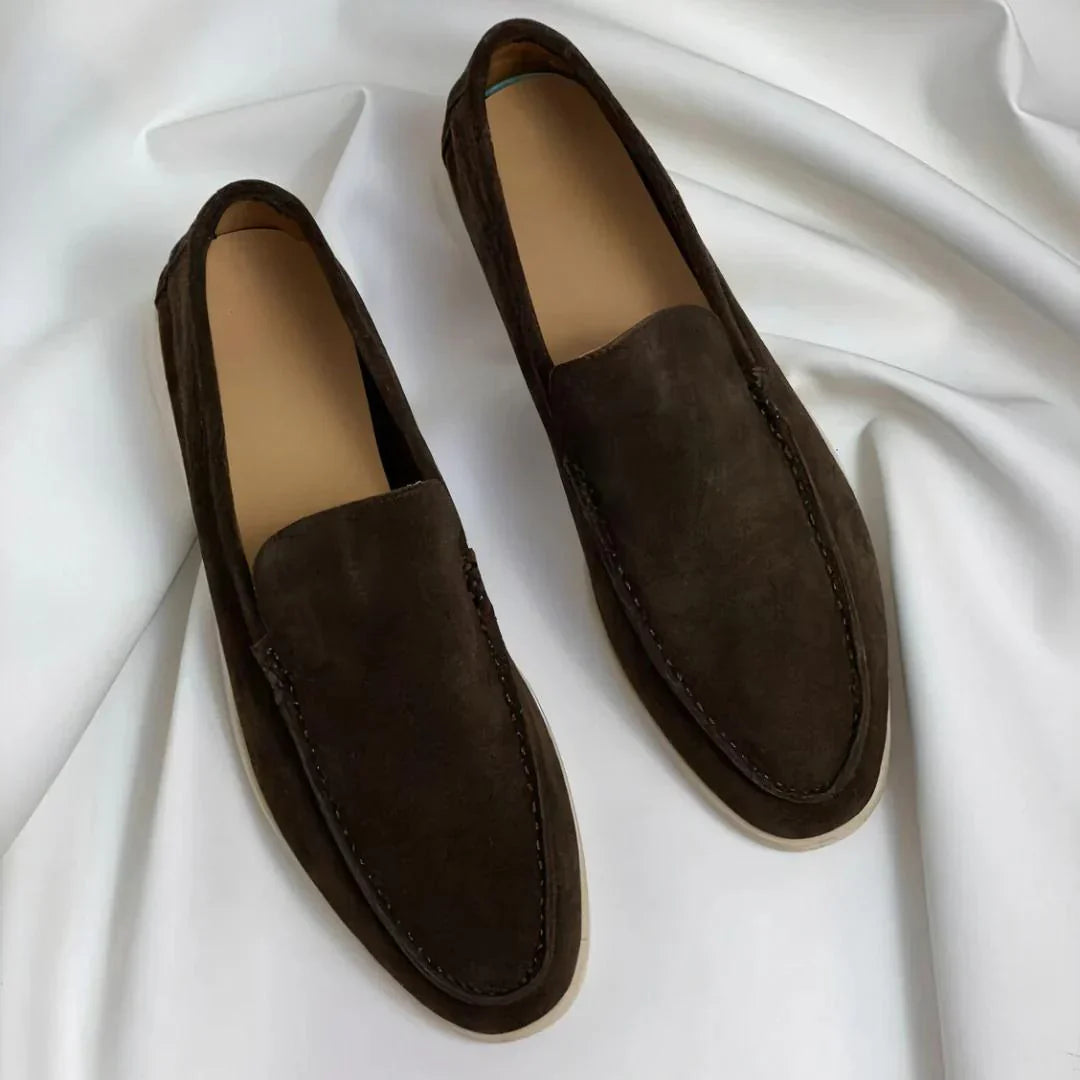 Laurent™ | Mocassins en daim élégants