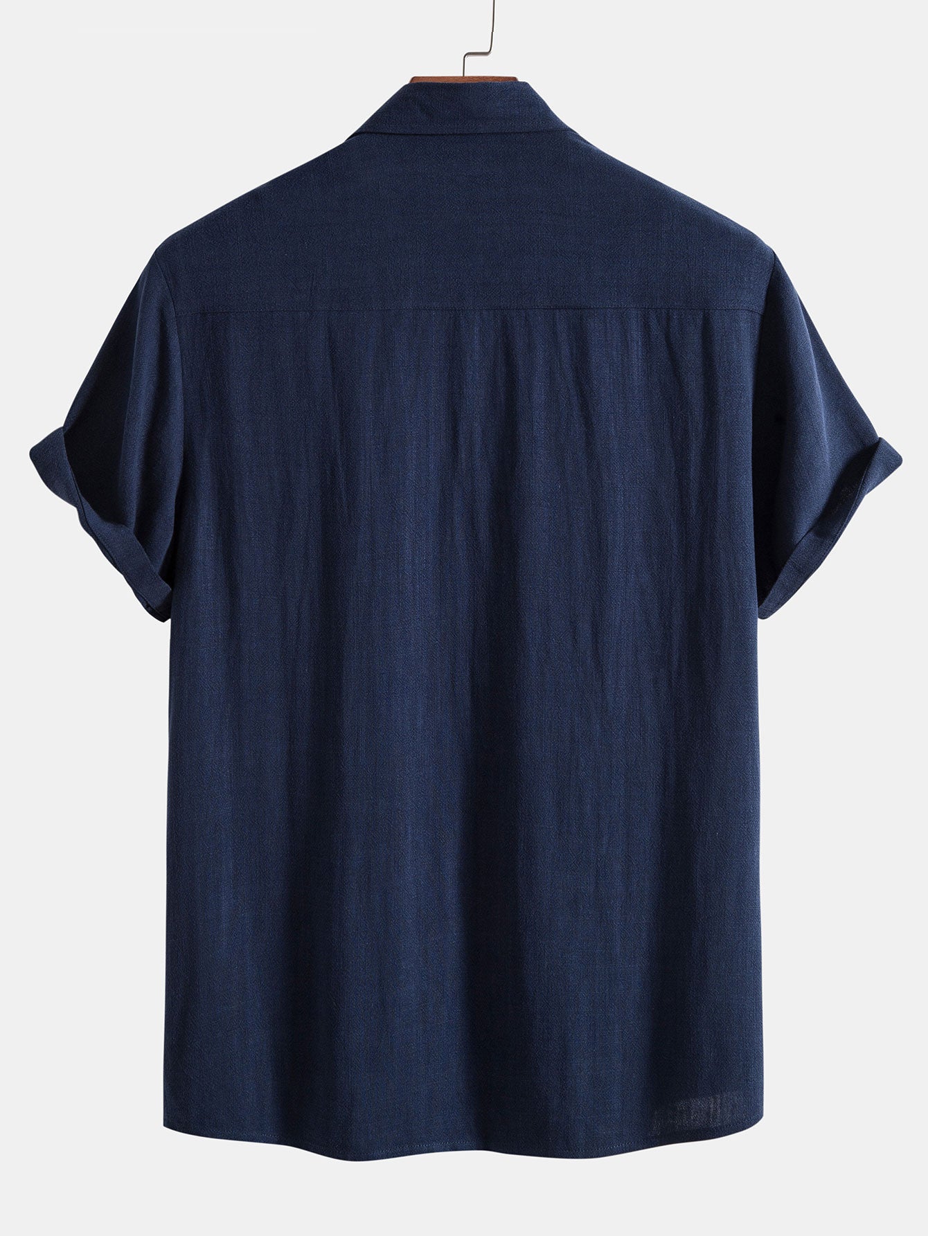 Gustave™ | Chemise en mélange lin et viscose avec boutons et pantalon droit en lin