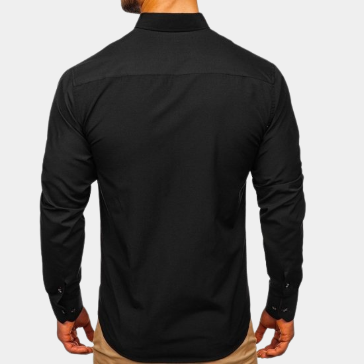 Chez Monsieur™ | Chemise Classique à Manches Longues