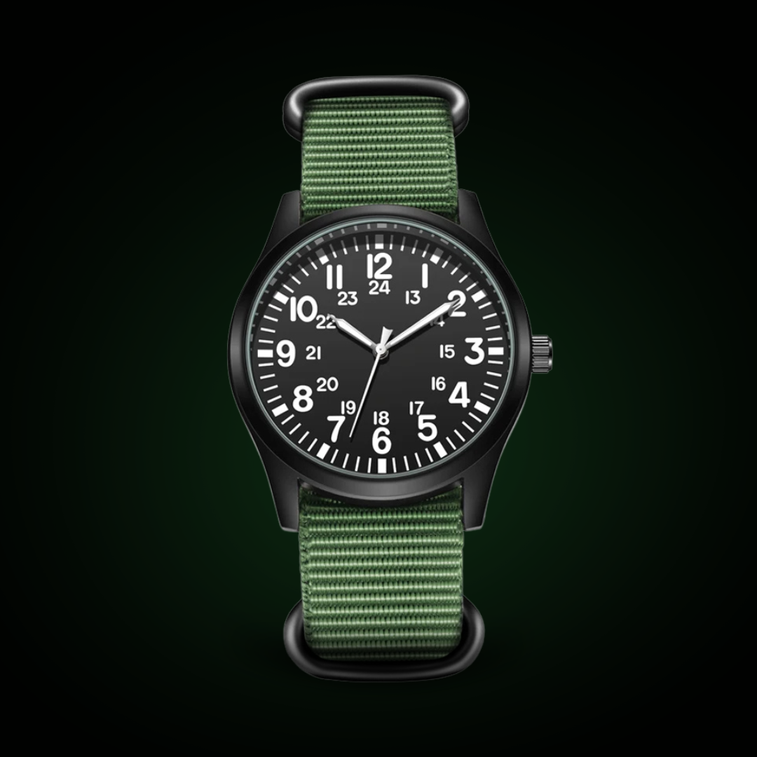 Chez Monsieur™ | Montre militaire pour activités de plein air aventureuses