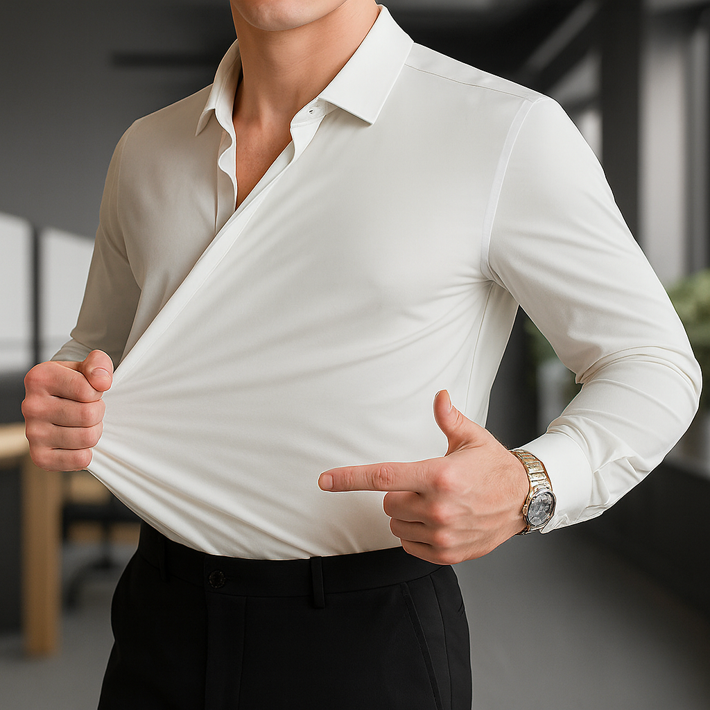 Antoine™ | Chemise extensible sans plis