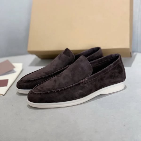 Laurent™ | Mocassins en daim élégants