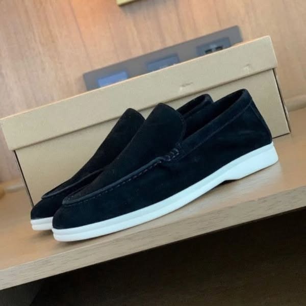 Laurent™ | Mocassins en daim élégants