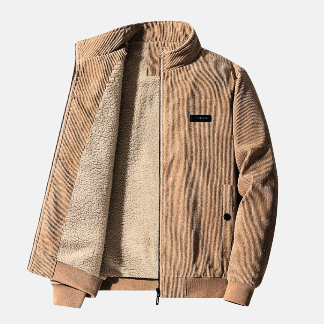 Quentin™ | Veste en Velours Côtelé Intemporelle