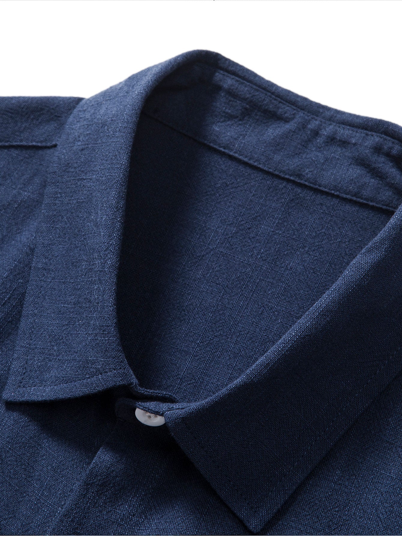 Gustave™ | Chemise en mélange lin et viscose avec boutons et pantalon droit en lin
