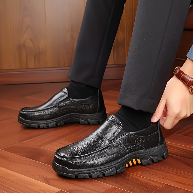 Alain™ | Chaussures en Cuir à Enfiler