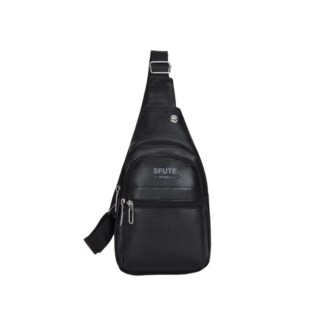Célestin | Sac bandoulière compact avec multi-zips