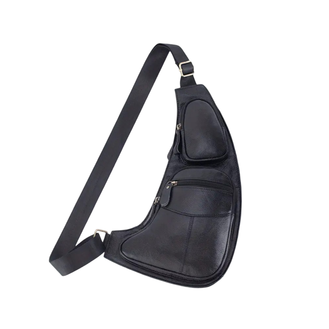 Camille | Sac bandoulière en cuir léger et mains-libres
