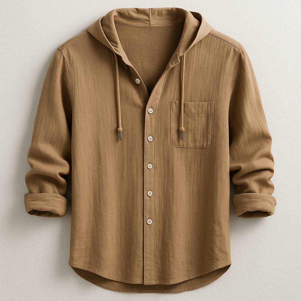 Chez Monsieur™ | Chemise de luxe avec capuche