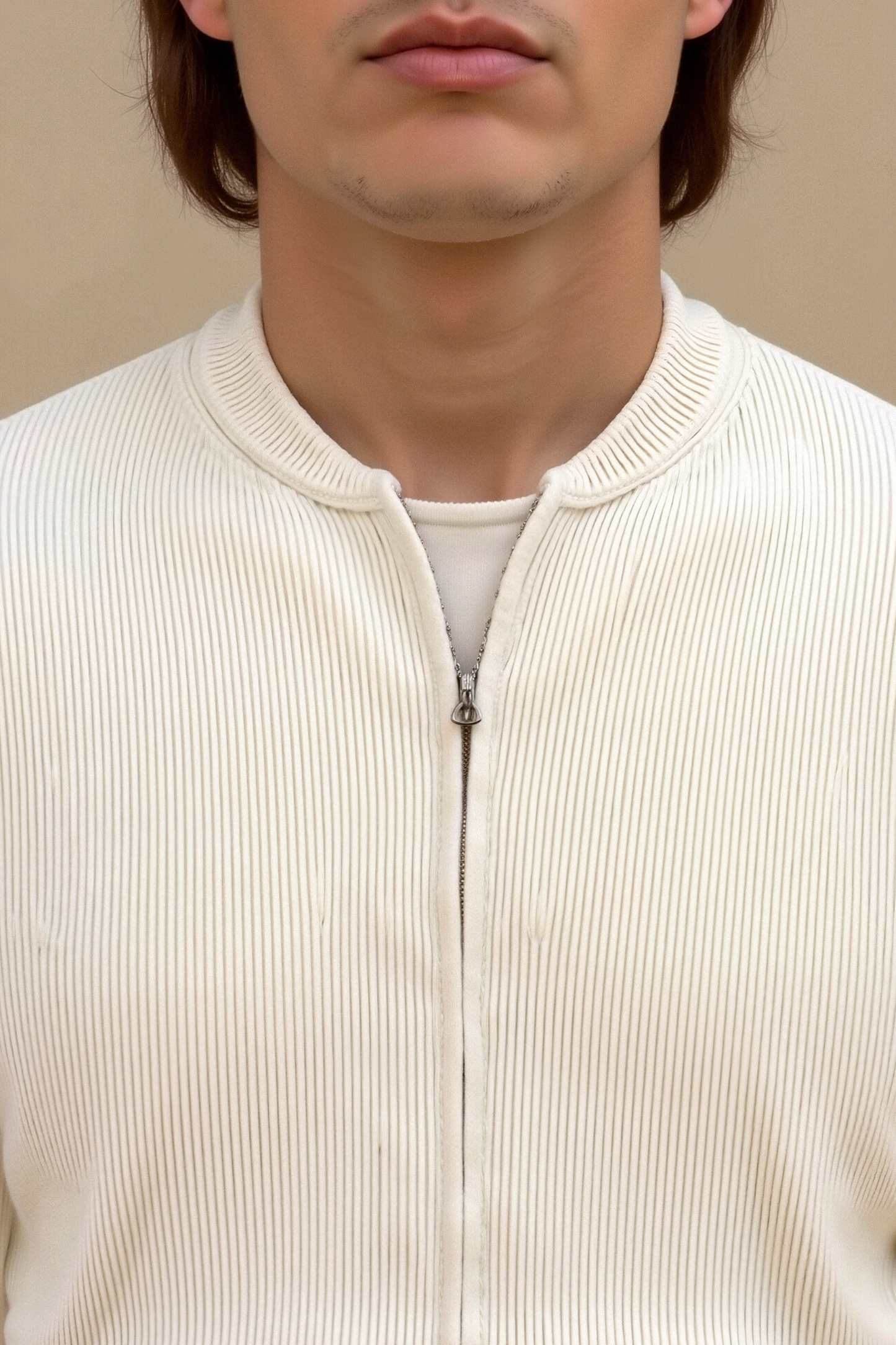 Dubreuil™ | Cardigan Col Rond en Maille Unie
