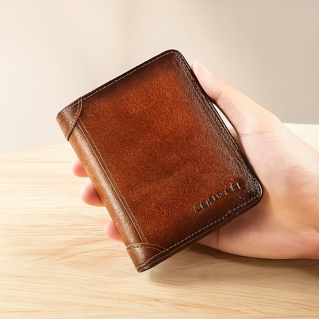 Robert | Portefeuille en cuir mince avec RFID