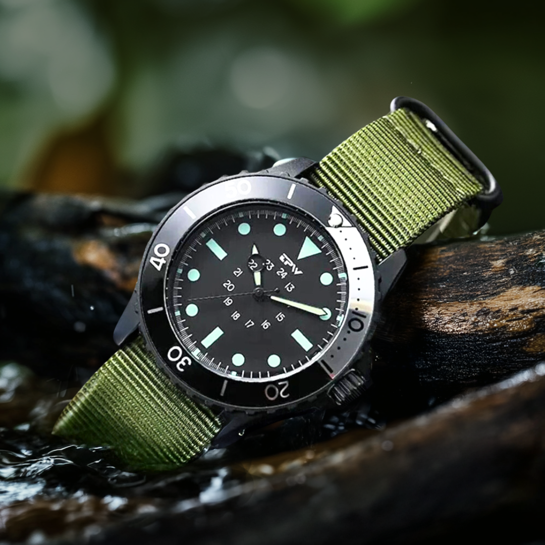 Chez Monsieur™ | Montre de plongée tactique étanche
