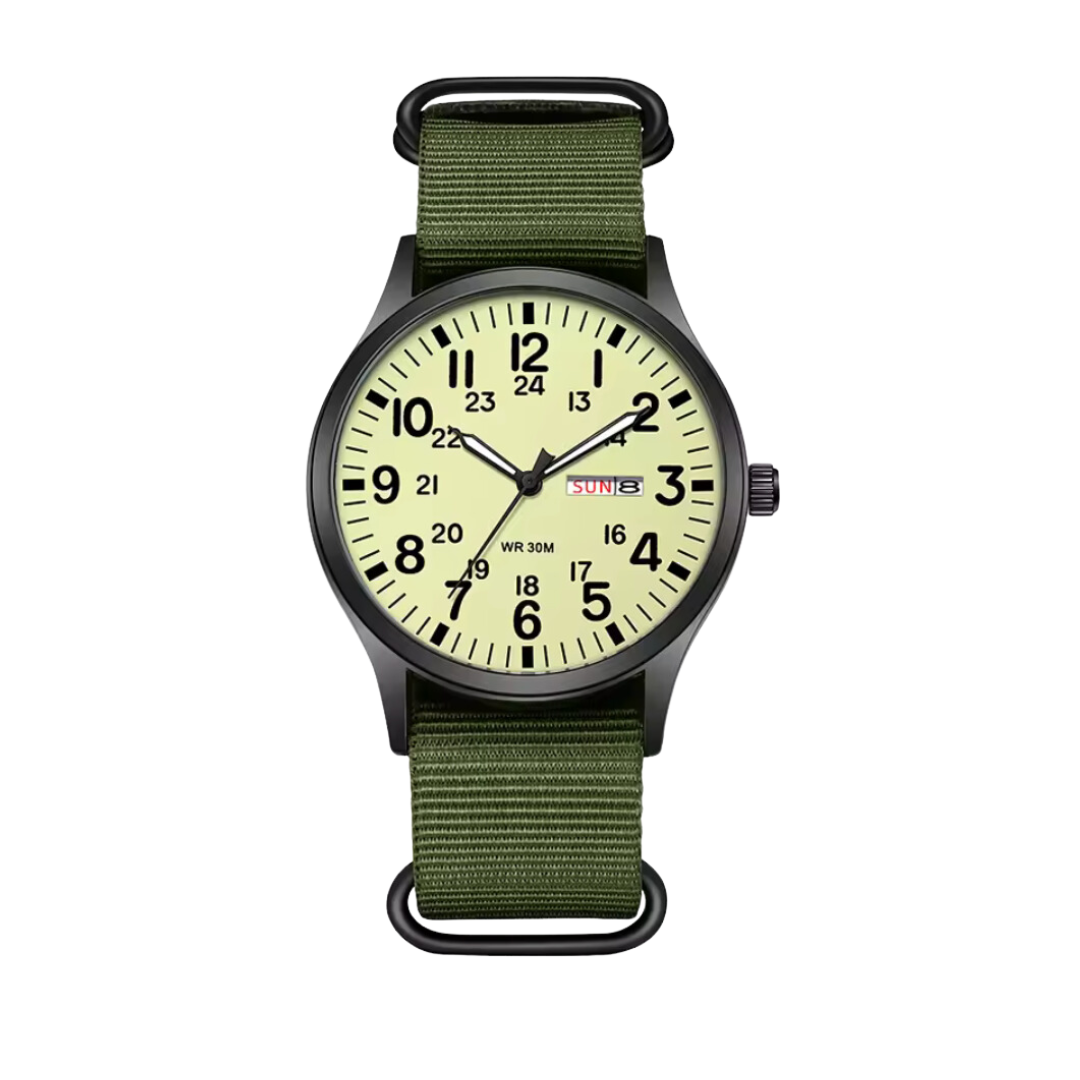 Chez Monsieur™ | Montre militaire robuste