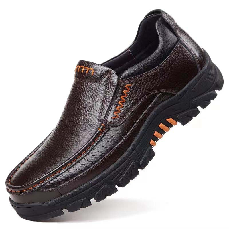 Alain™ | Chaussures en Cuir à Enfiler