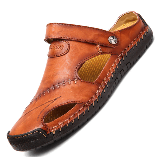 Faure™ | Sandales Orthopédiques en Cuir