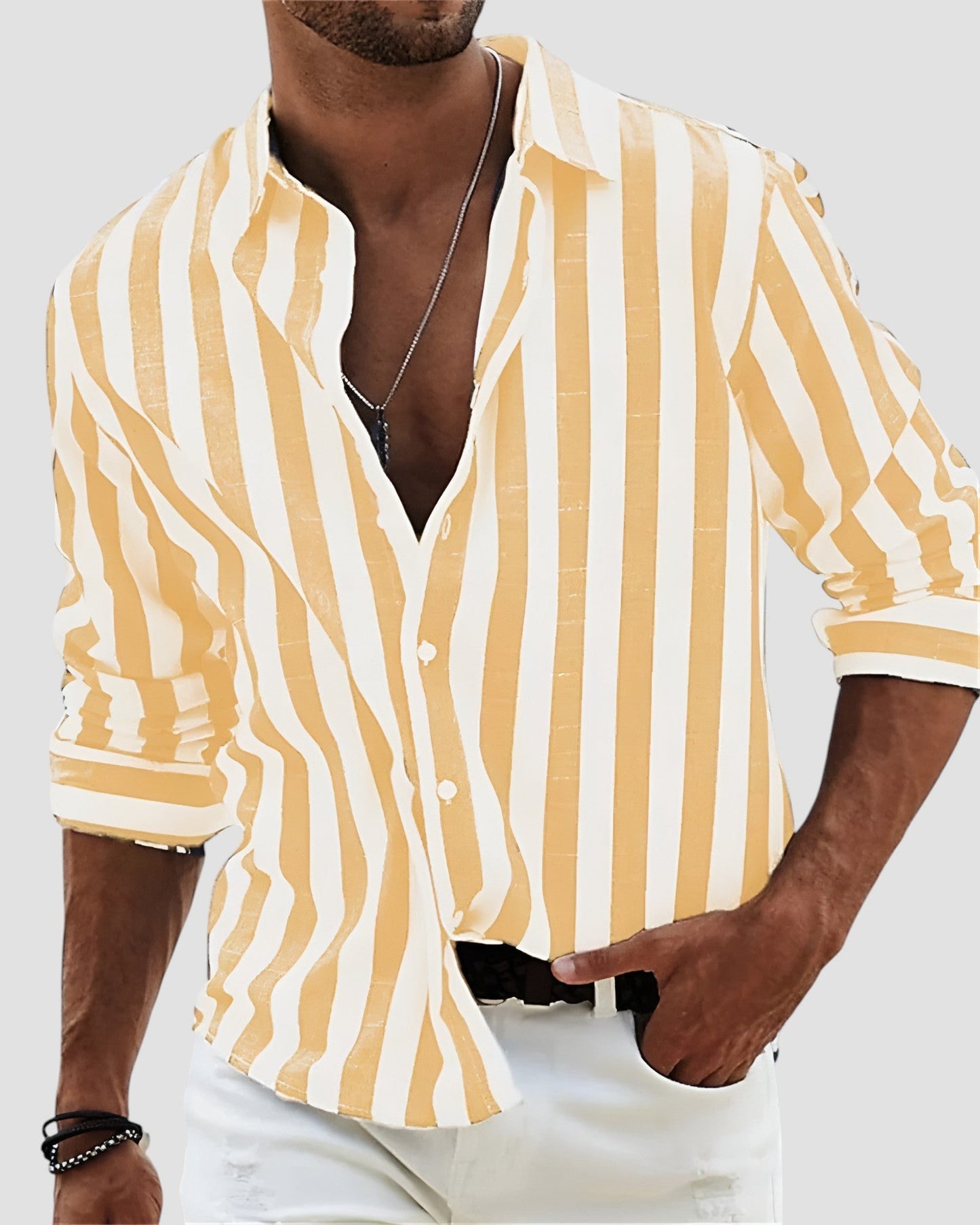 Vincent™ | Chemise Rayée Décontractée