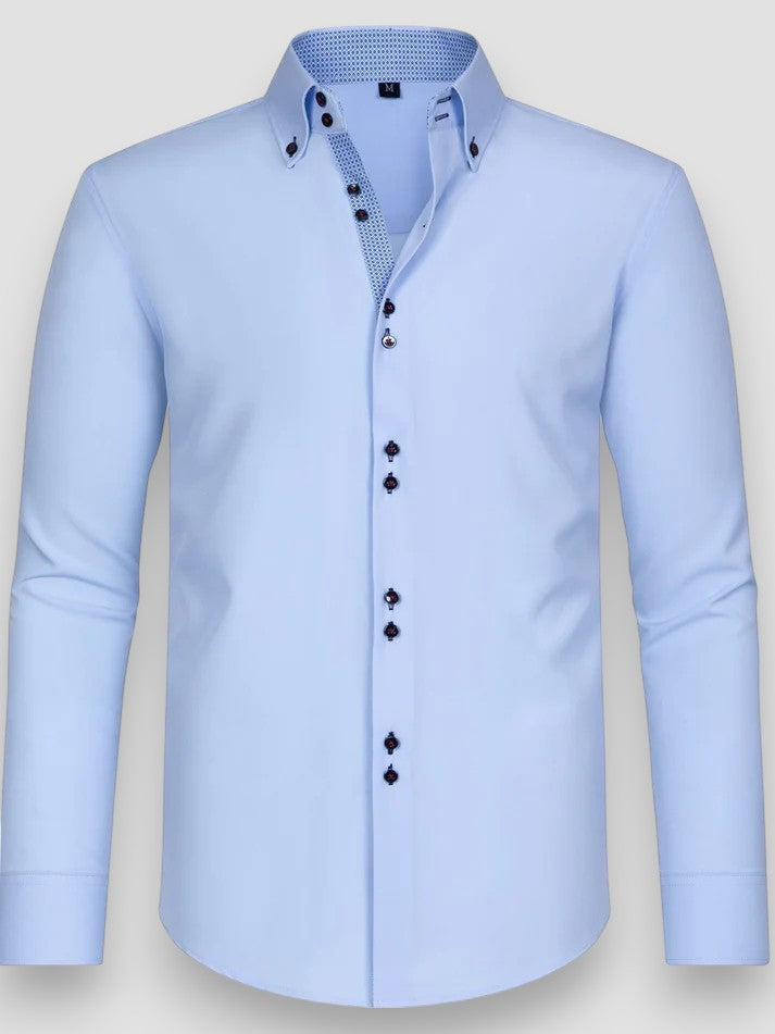 Michel™ | Chemise Soignée à Boutonnage