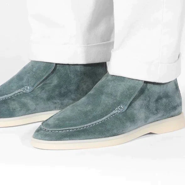 Le Marceau™ | Élégance Décontractée – Mocassins en Suède Véritable