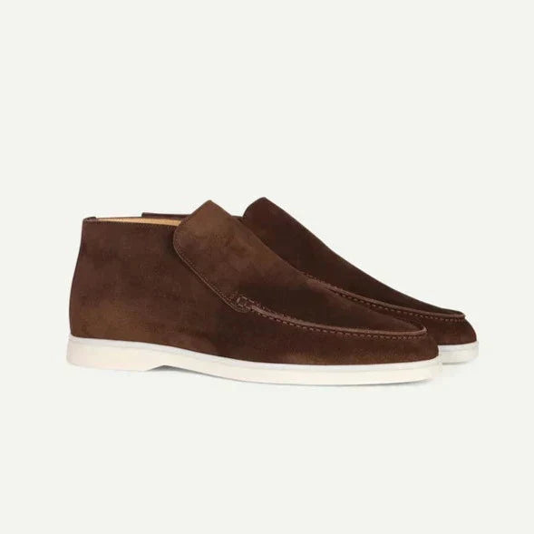 Le Marceau™ | Élégance Décontractée – Mocassins en Suède Véritable