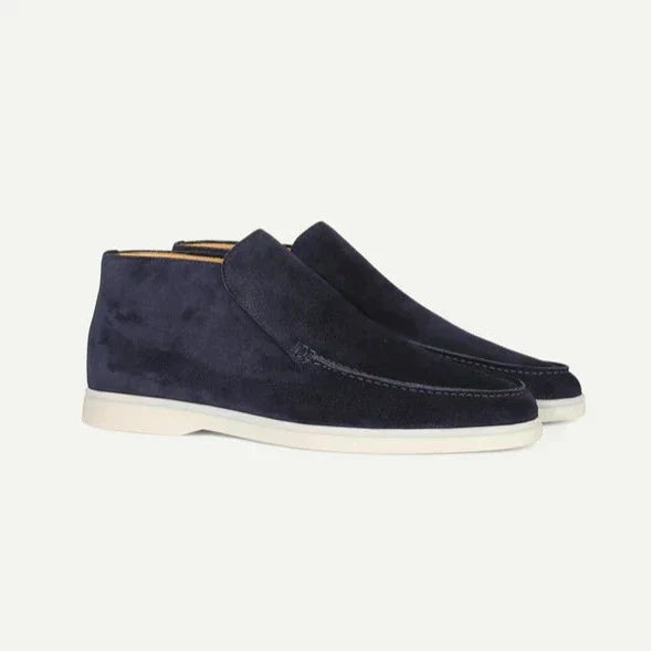 Le Marceau™ | Élégance Décontractée – Mocassins en Suède Véritable