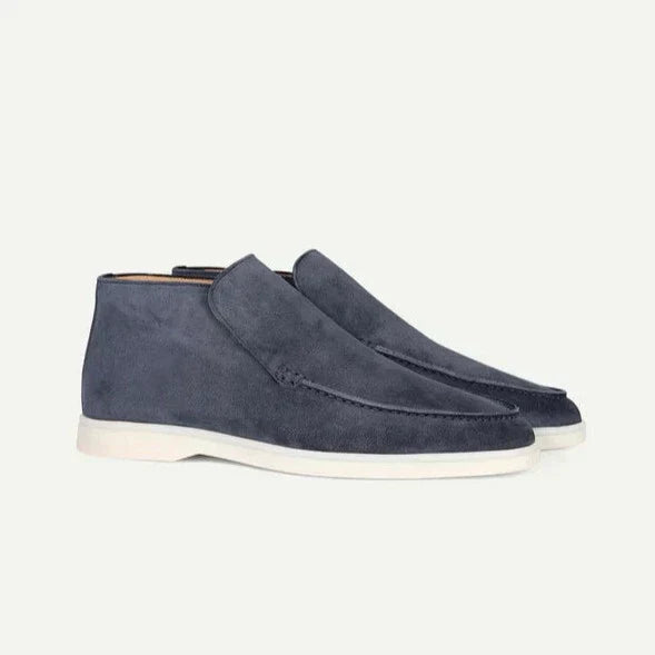 Le Marceau™ | Élégance Décontractée – Mocassins en Suède Véritable